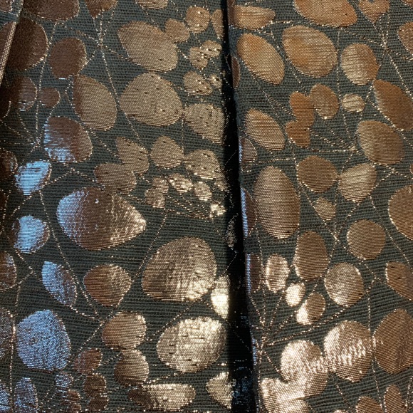 Kate Spade pleated skirt S black & silver - Picture 3 of 5